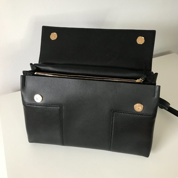 Tory Burch BlockT Satchel/Crossbody - Picture 4 of 10